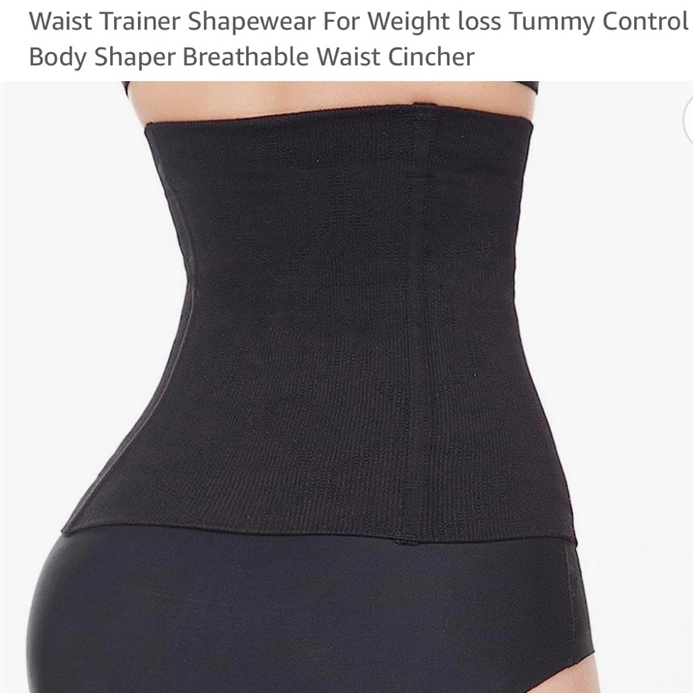 Waist trainer Black XS